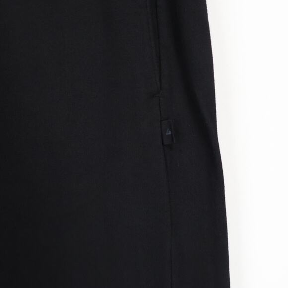 American Giant Womens French Terry Straight Sweatpant Black Size Large - Picture 3 of 7